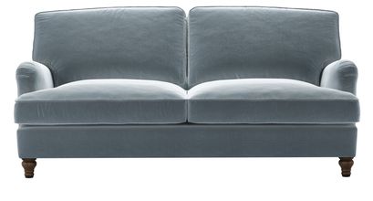Bluebell 3 Seat Sofa Bed in Windermere Cotton Matt Velvet - sofa.com