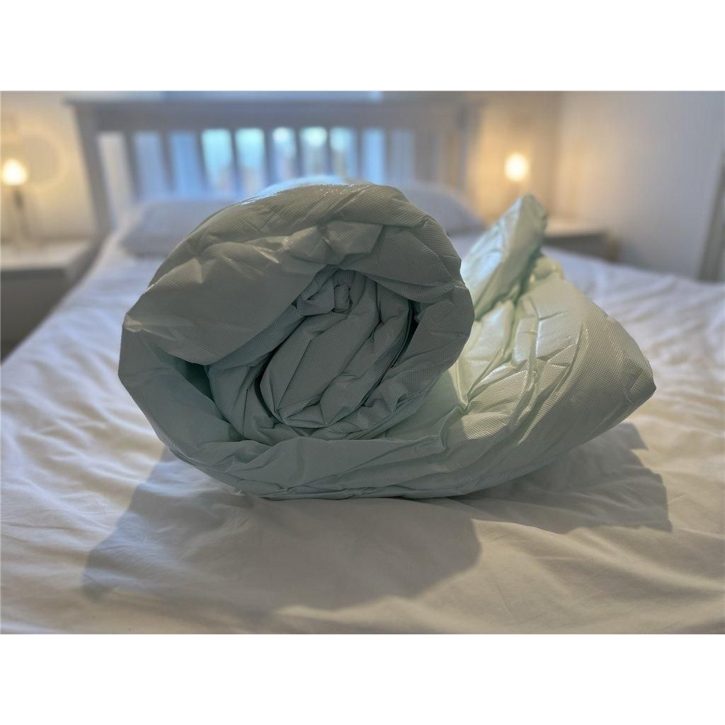 Clifton Waterproof Green Tint Fire Resistant Duvet - 10.5 Tog