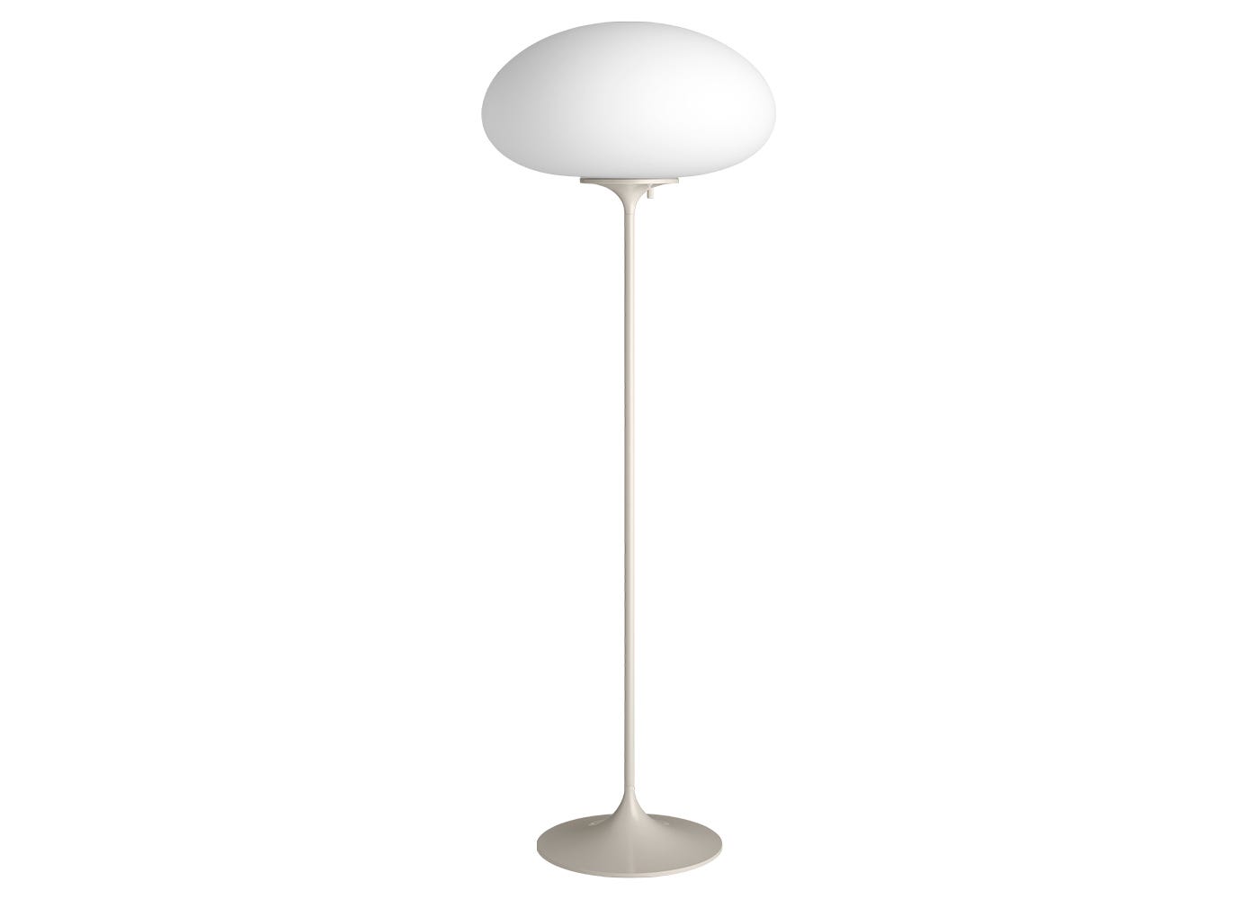 Gubi Stemlite Floor Lamp Small Pebble Grey