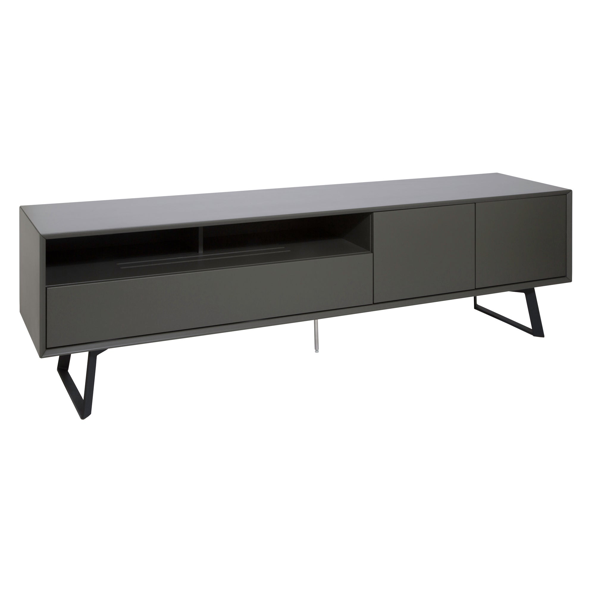 Carbon Extra Wide TV Unit Grey