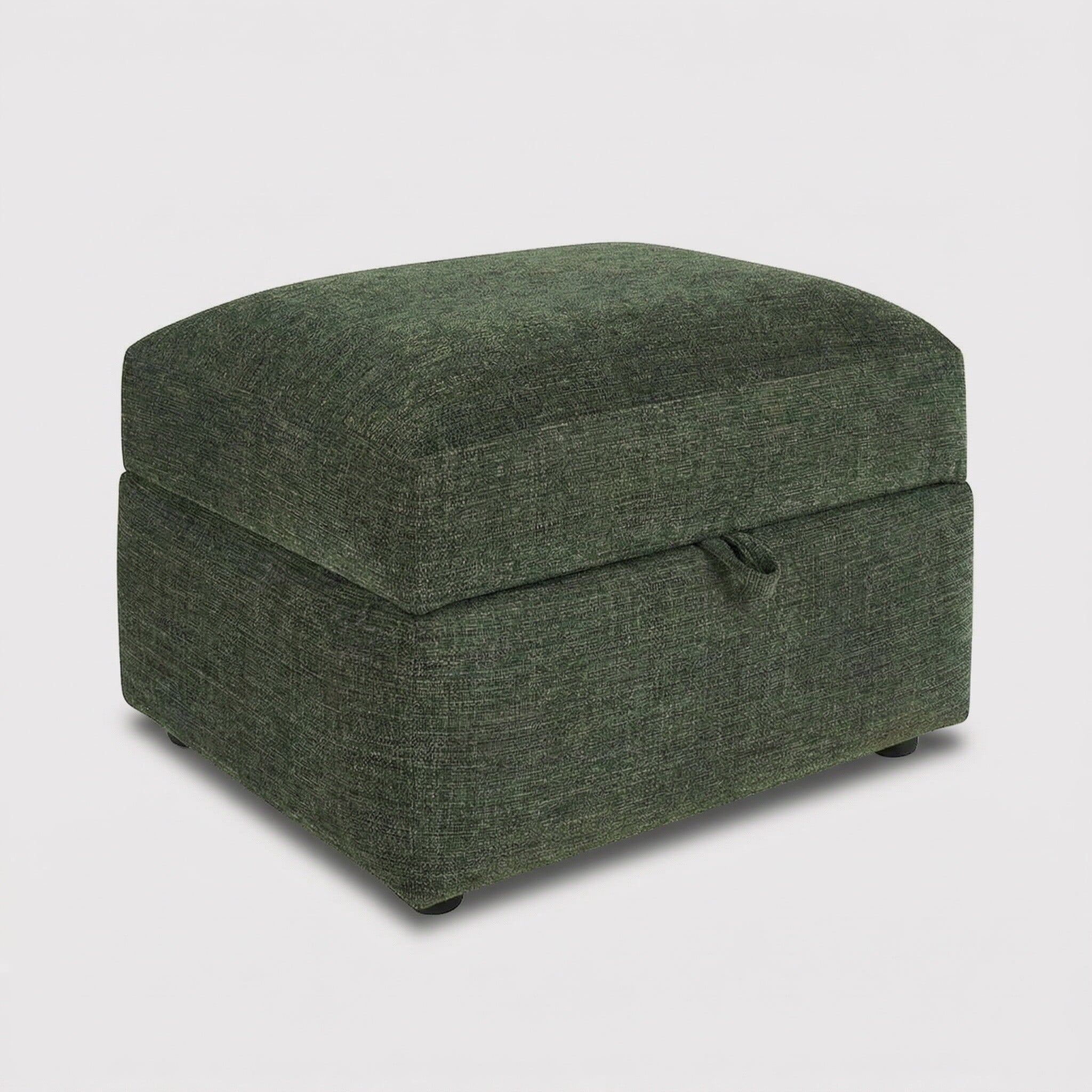 Ercol Sandford storage footstool Fabric | Barker & Stonehouse