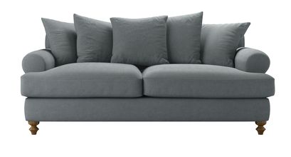 Teddy 3 Seat Sofa Bed in Burnham Norfolk Cotton - sofa.com