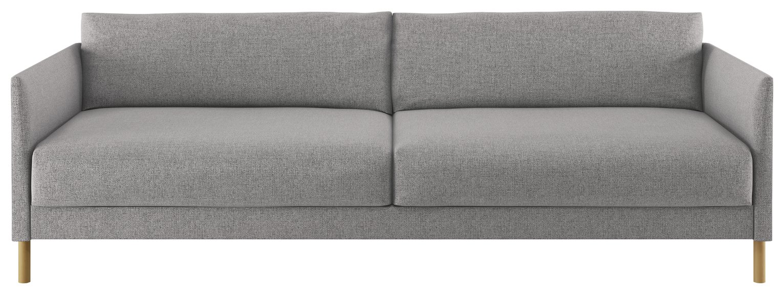 Habitat Hyde 3 Seater Fabric Sofa Bed - Grey