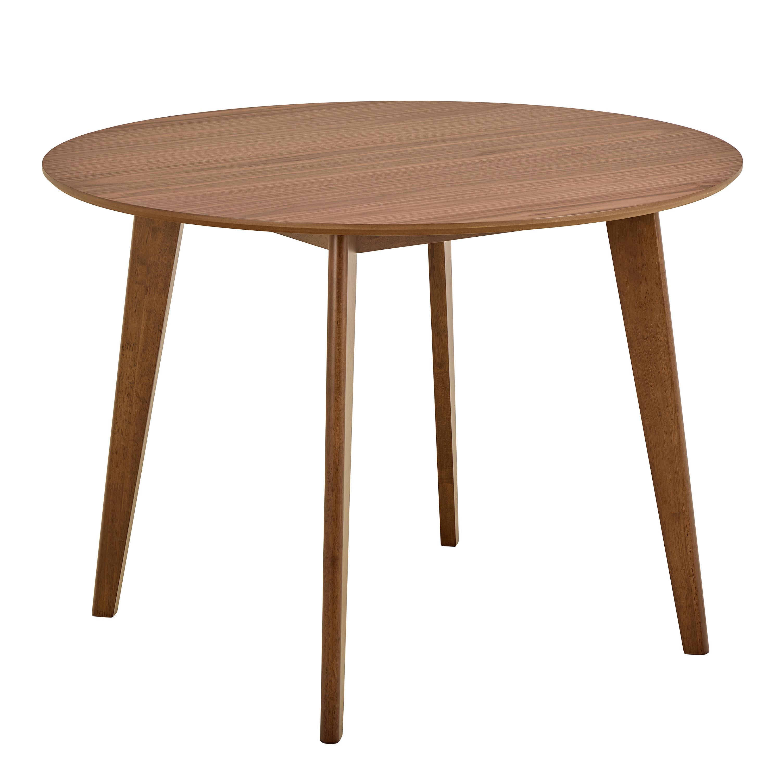 Furniture To Go Roxby Round Dining Table in Walnut 120x76cm