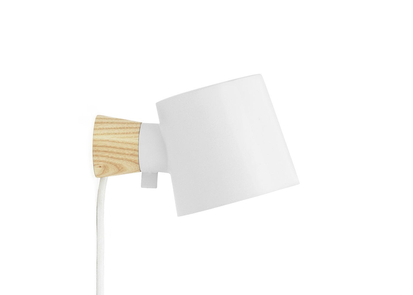 Normann Copenhagen Rise Plug-in Wall Light White