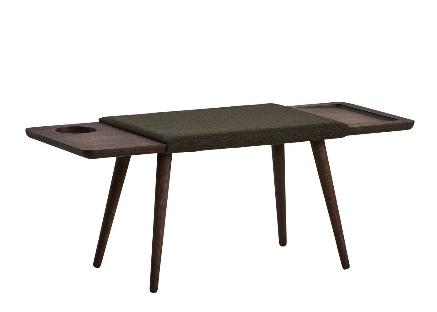 Woud Baenk Bench Smoked Oak