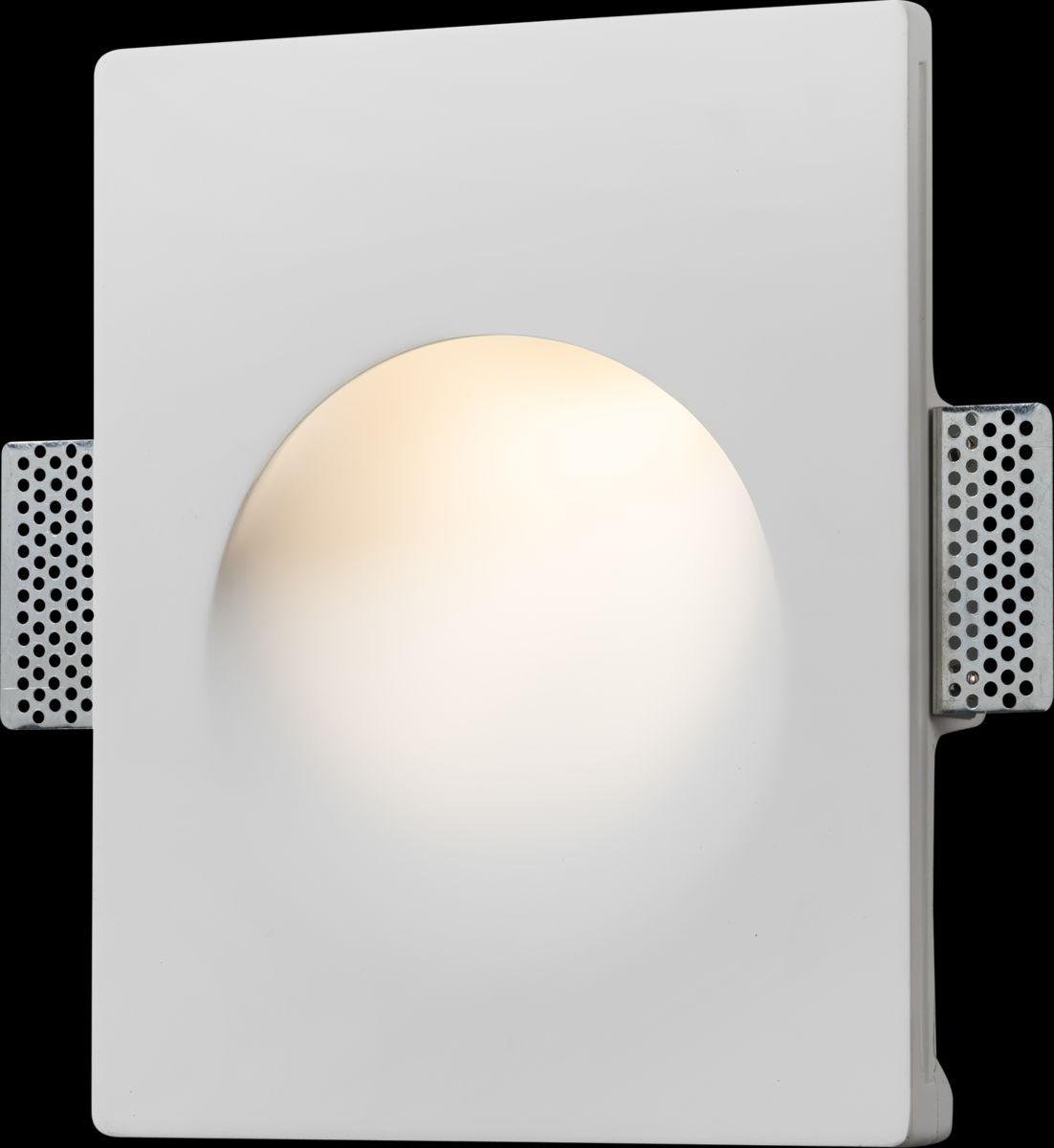 Netlighting GU10 Recessed Round Plaster Wall Light 230V IP20 35W in White