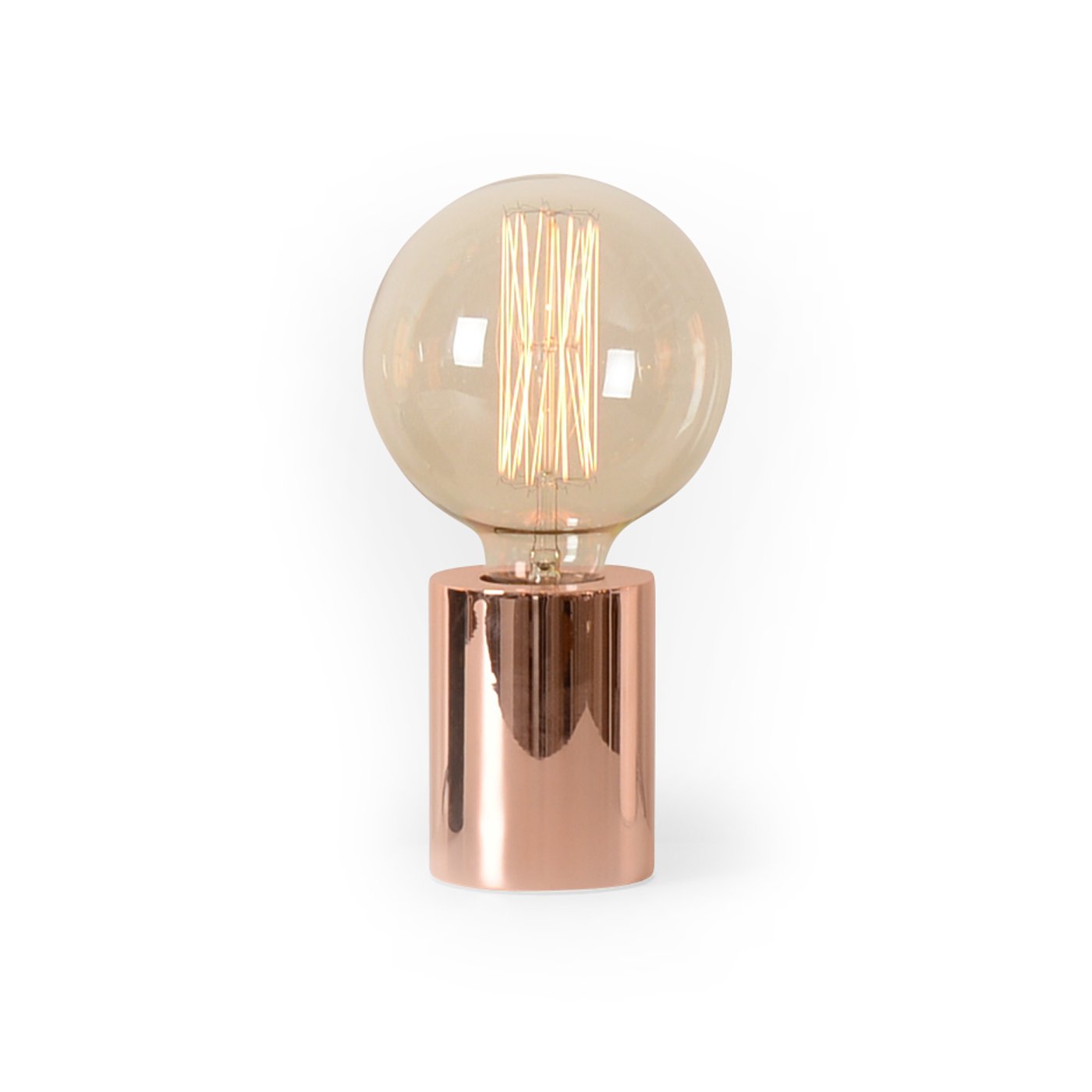 Heal's Bristol Table Lamp Polished Copper