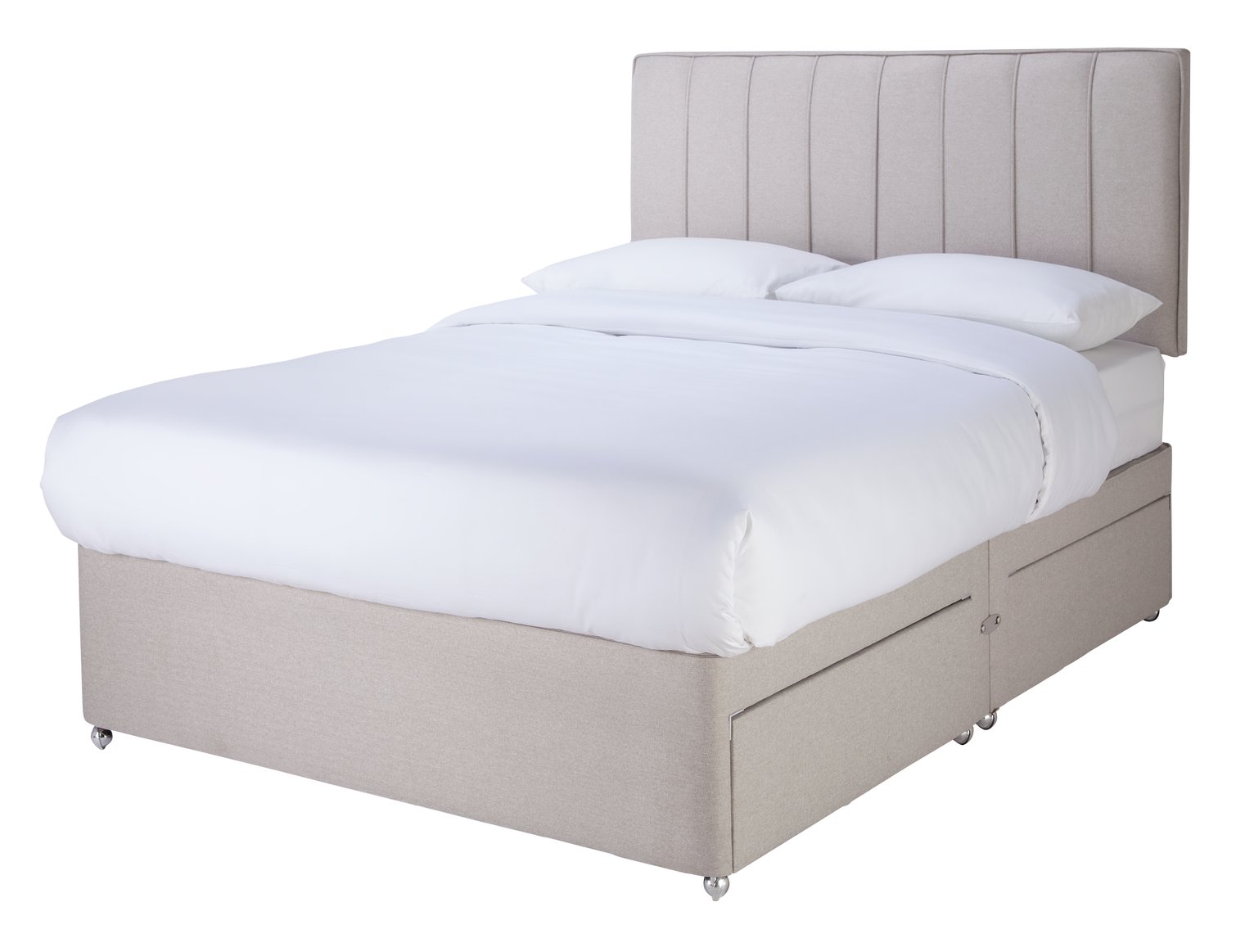 Sleepeezee Gel 1000 4 Drawer Double Divan Set
