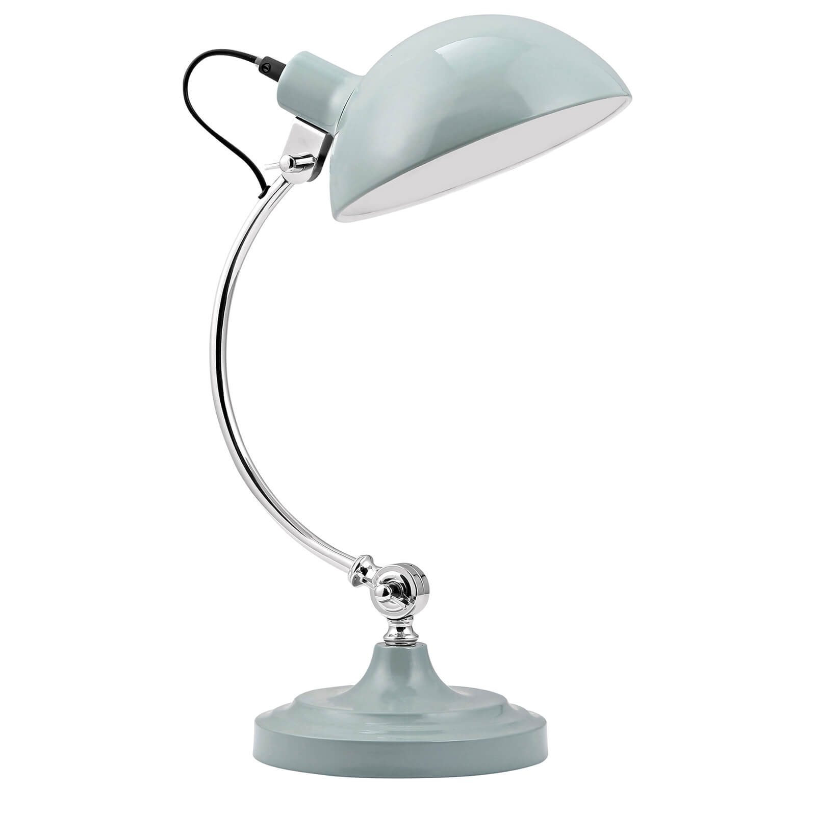Vermont Shutter Blue Table Lamp