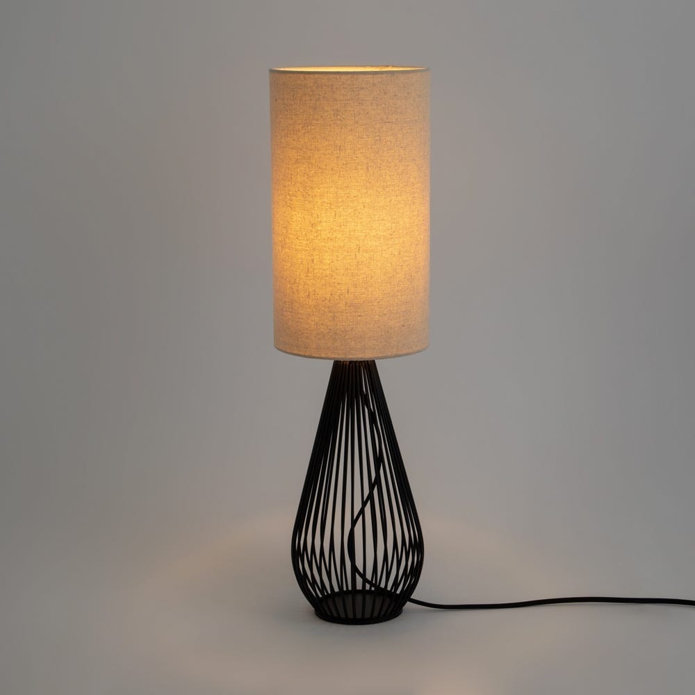 Heal's Makiko Table Lamp Black 4
