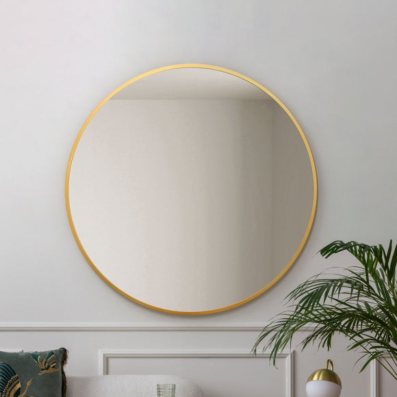 Fenestra Round Wall Mirror