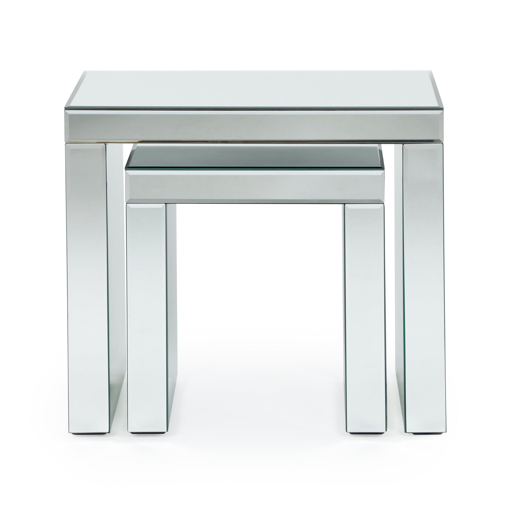 Venetian Nest of Tables Silver