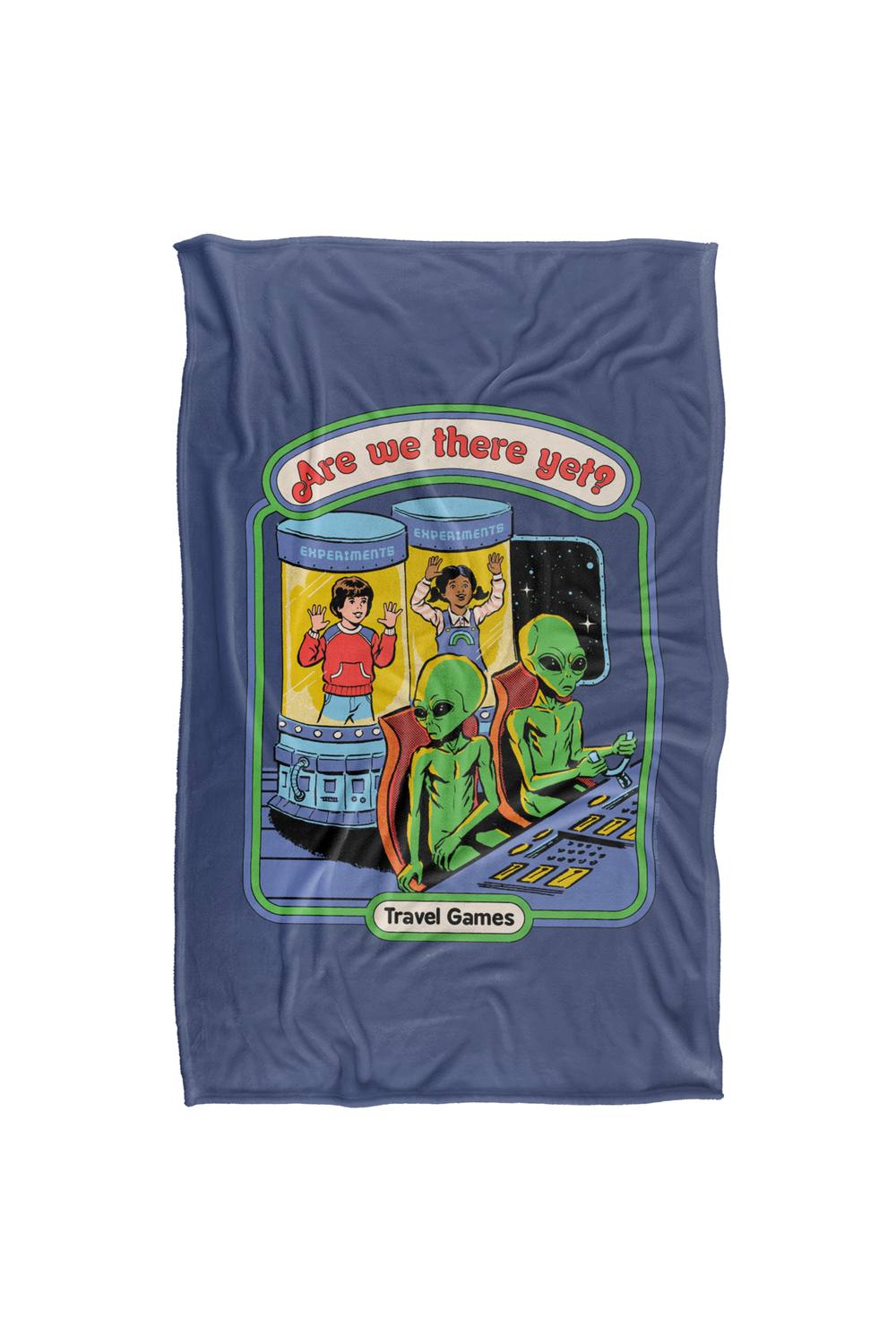 Steven Rhodes Are We There Yet Silky Touch Super Soft Throw Blanket