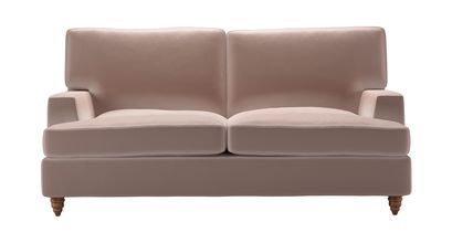 Isla 2 Seat Sofabed in Orchid Cotton Matt Velvet - sofa.com