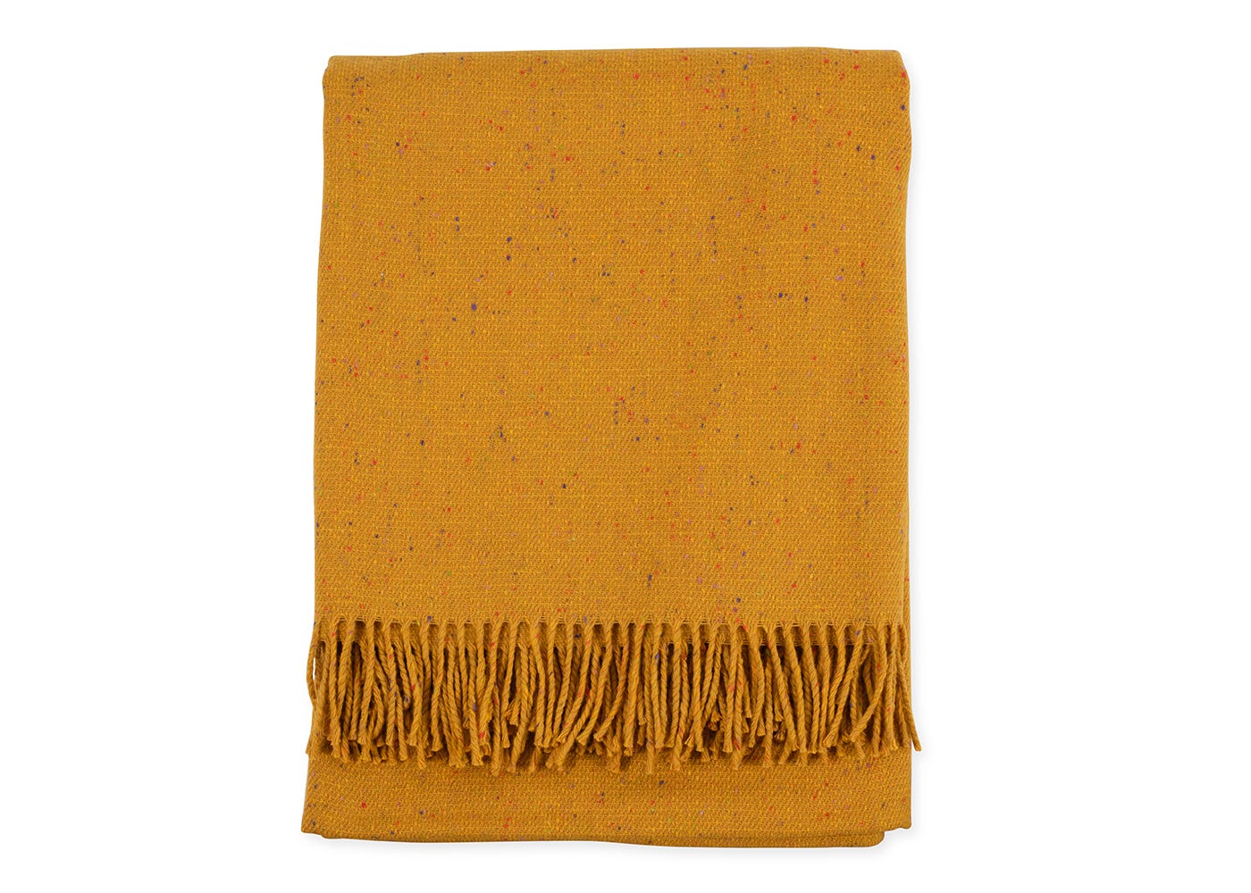Heal's Donegal Wool Throw Yellow