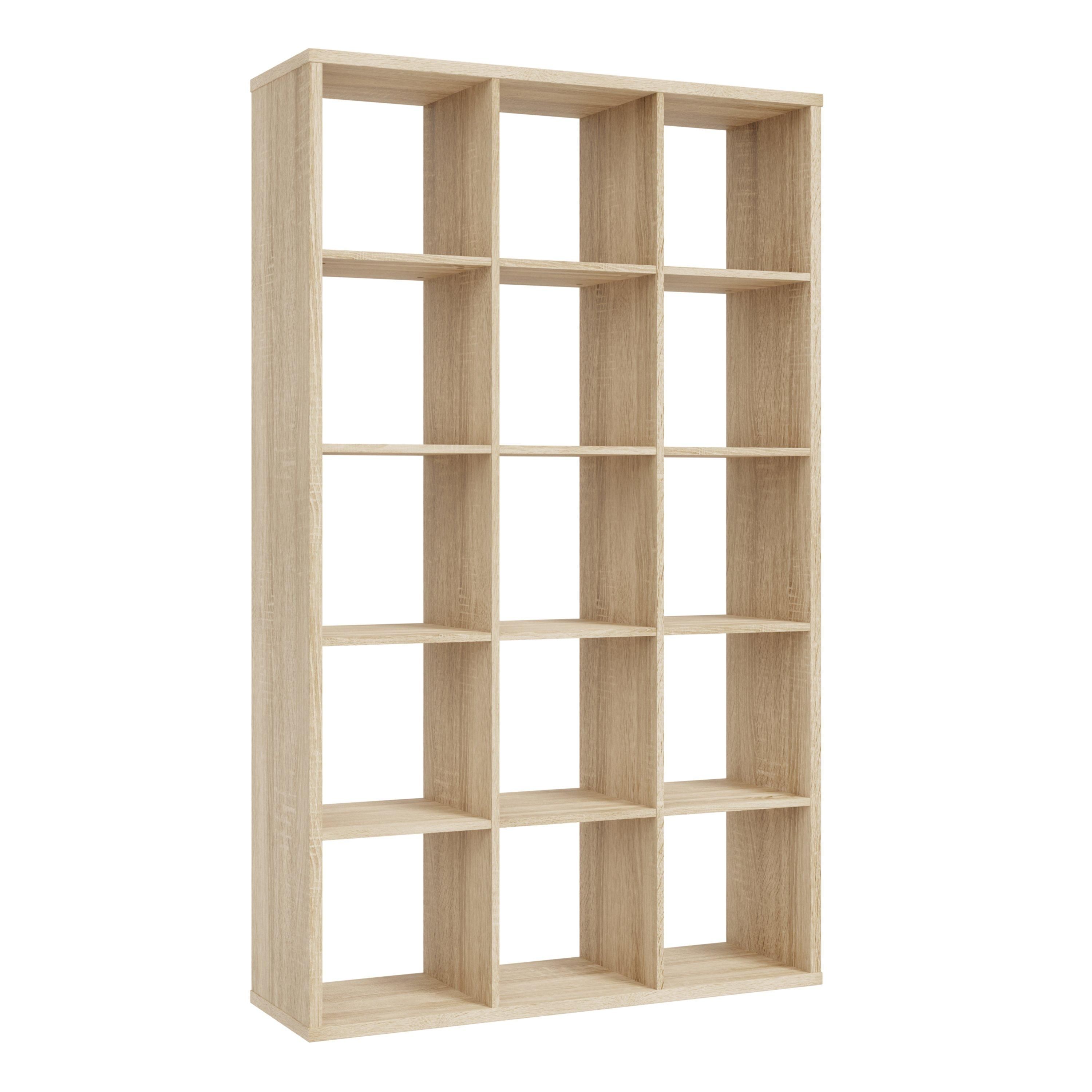 Furniture To Go Mauro 3x5 Storage Unit in in Light Oak