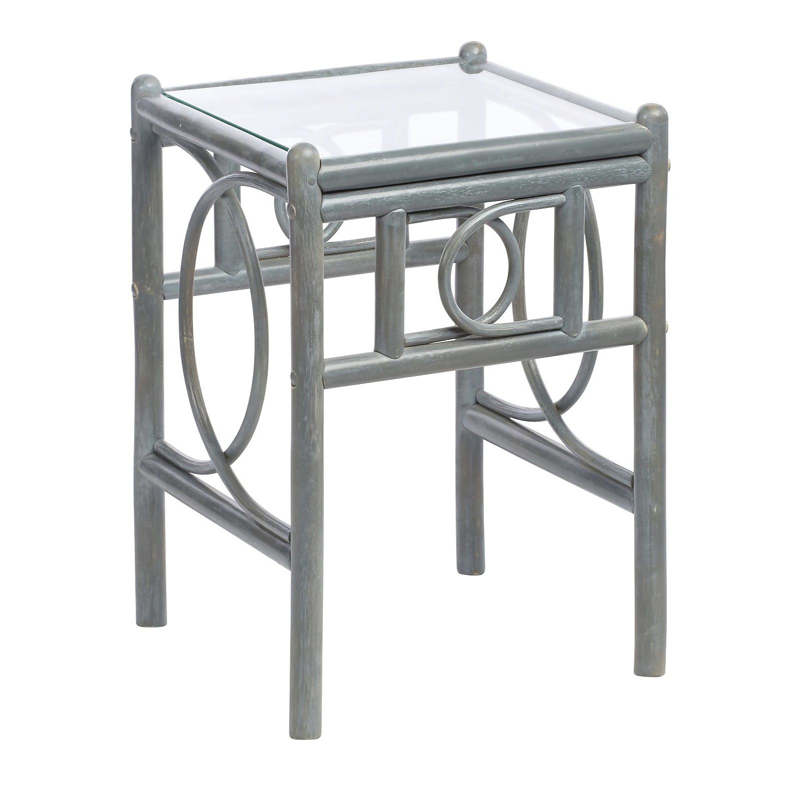 Madrid Grey Lamp Table