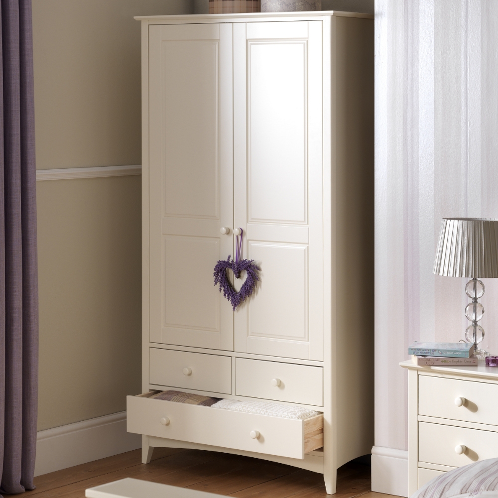 Cameo Stone White Combination Wardrobe