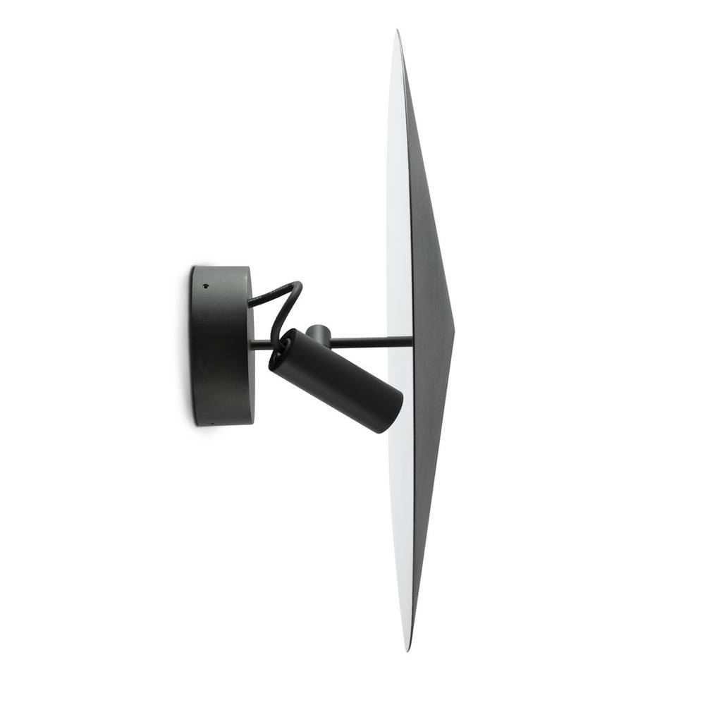 Netlighting Clap Outdoor Spotlight Black White & Black IP65 3000K