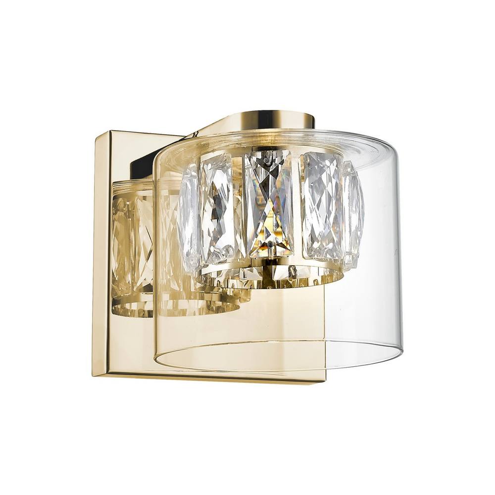 Netlighting Gem Wall Lamp French Gold 450lm 3000K