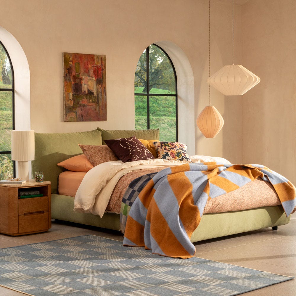 Heal's Pillow Bed Double Siena Cotton Natural 3