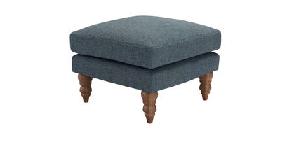 Isla Small Square Footstool in St Margaret's Whitstable - sofa.com