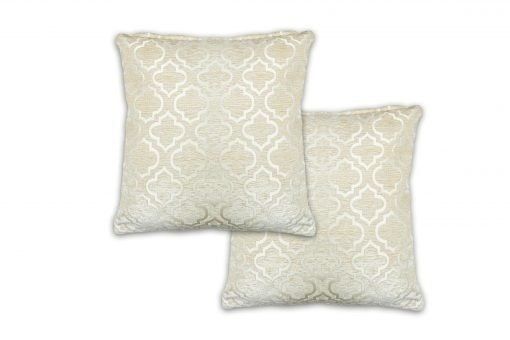 New Edge Blinds Marrakesh Cushion Cover in Cream