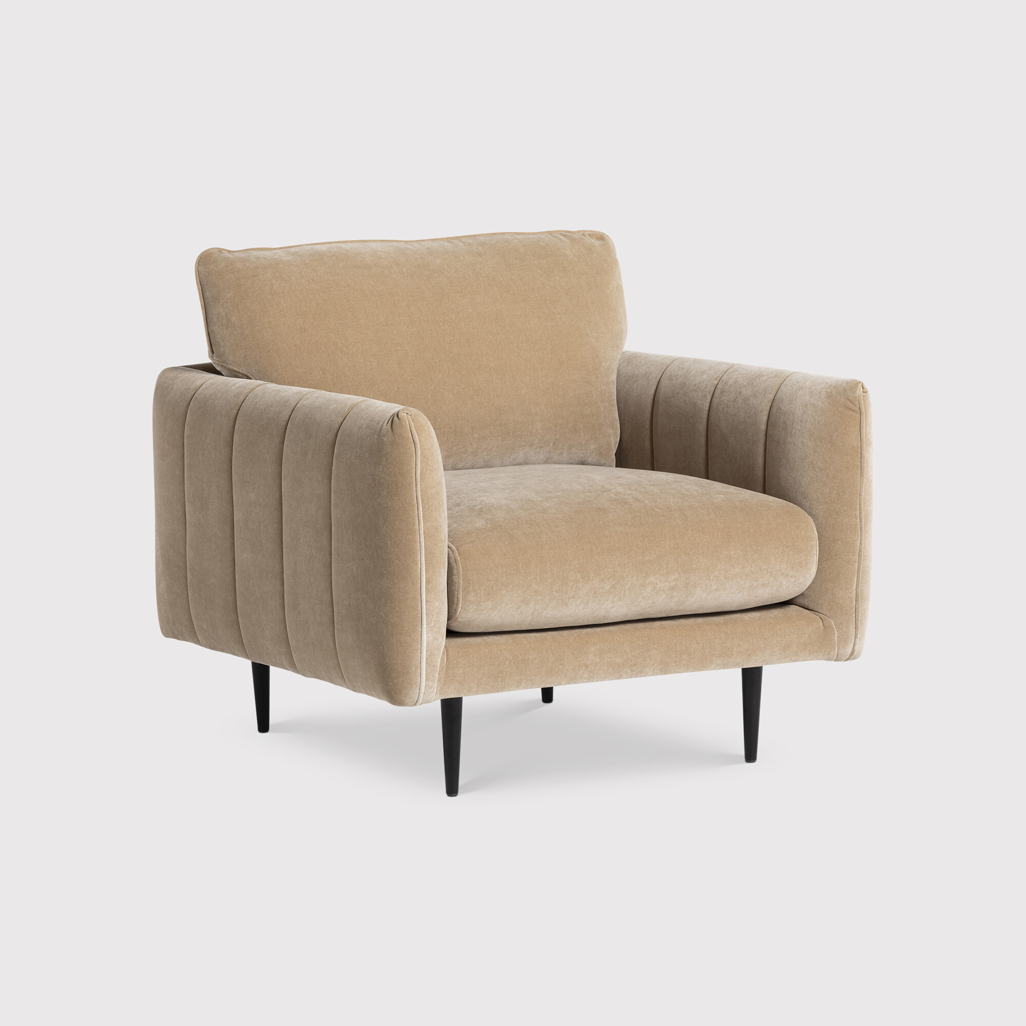 Brea Armchair, Neutral Fabric | Barker & Stonehouse