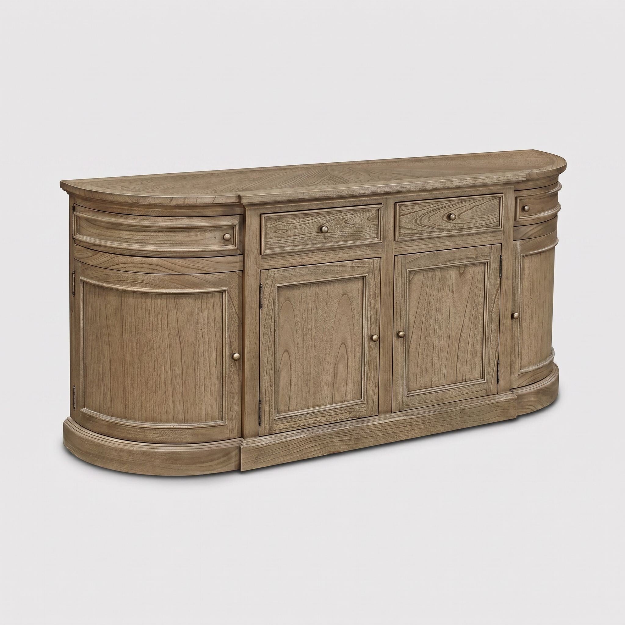 Papillon Sideboard 90x191x48cm, Brown Oak | Barker & Stonehouse