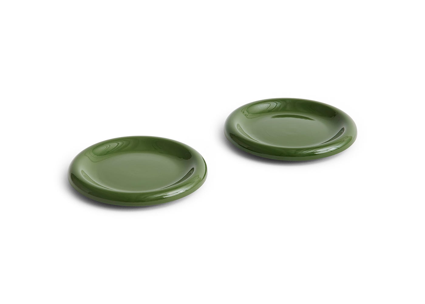 HAY Barro Side Plate Set of 2 Green
