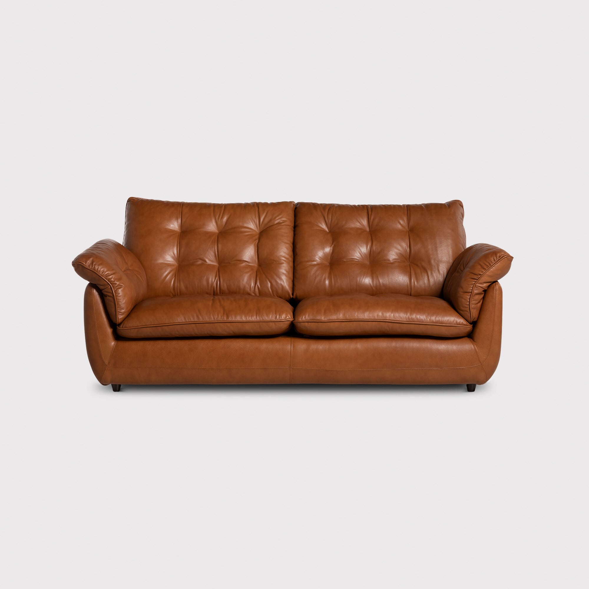 Pelle 2.5 Small Seater Sofa Leather | Barker & Stonehouse