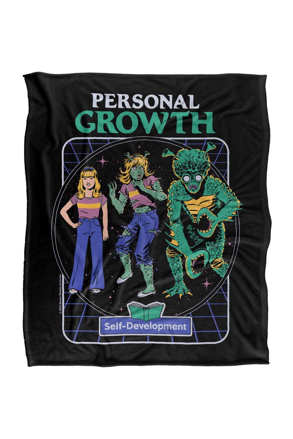 Steven Rhodes Personal Growth Silky Touch Super Soft Throw Blanket