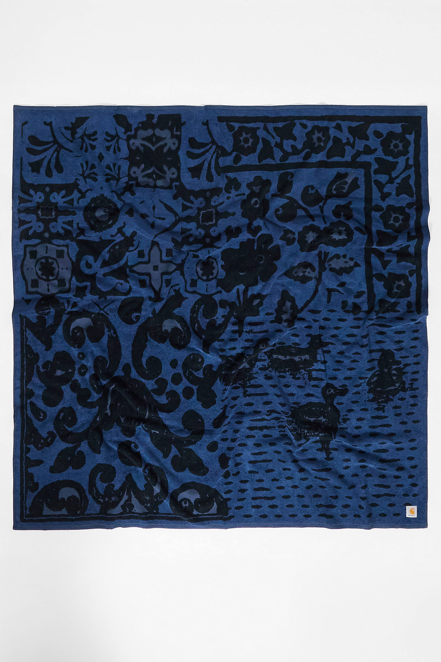 Carhartt WIP Vestige Beach Towel Blanket - Blue ALL