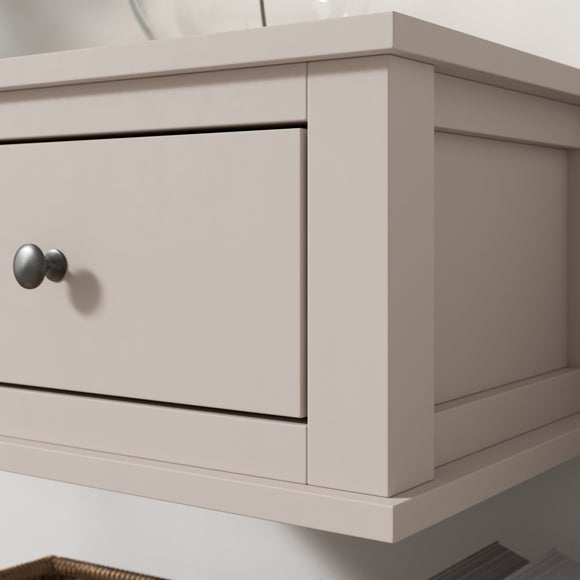 Lynton 1 Drawer Floating Bedside Table 5