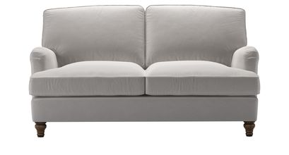 Bluebell 2 Seat Sofa Bed in Dove Smart Velvet - sofa.com