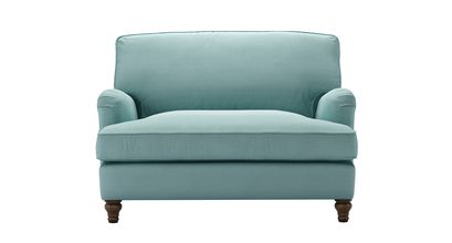 Bluebell Loveseat Sofabed in Eucalyptus Smart Cotton - sofa.com