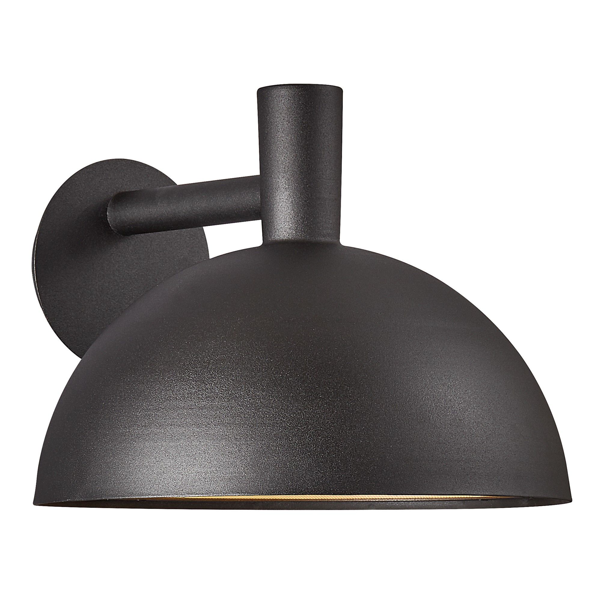 Nordlux Modern Outdoor Wall Light Black Metal E27 Weatherproof - Mains Powered, IP54