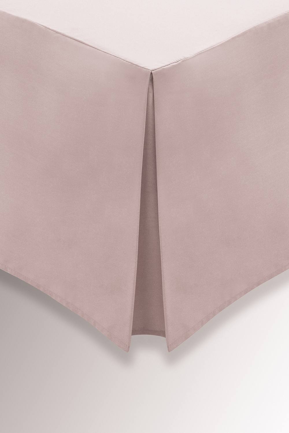 Helena Springfield 'Plain Dye' 180TC Valance in Pale Pink