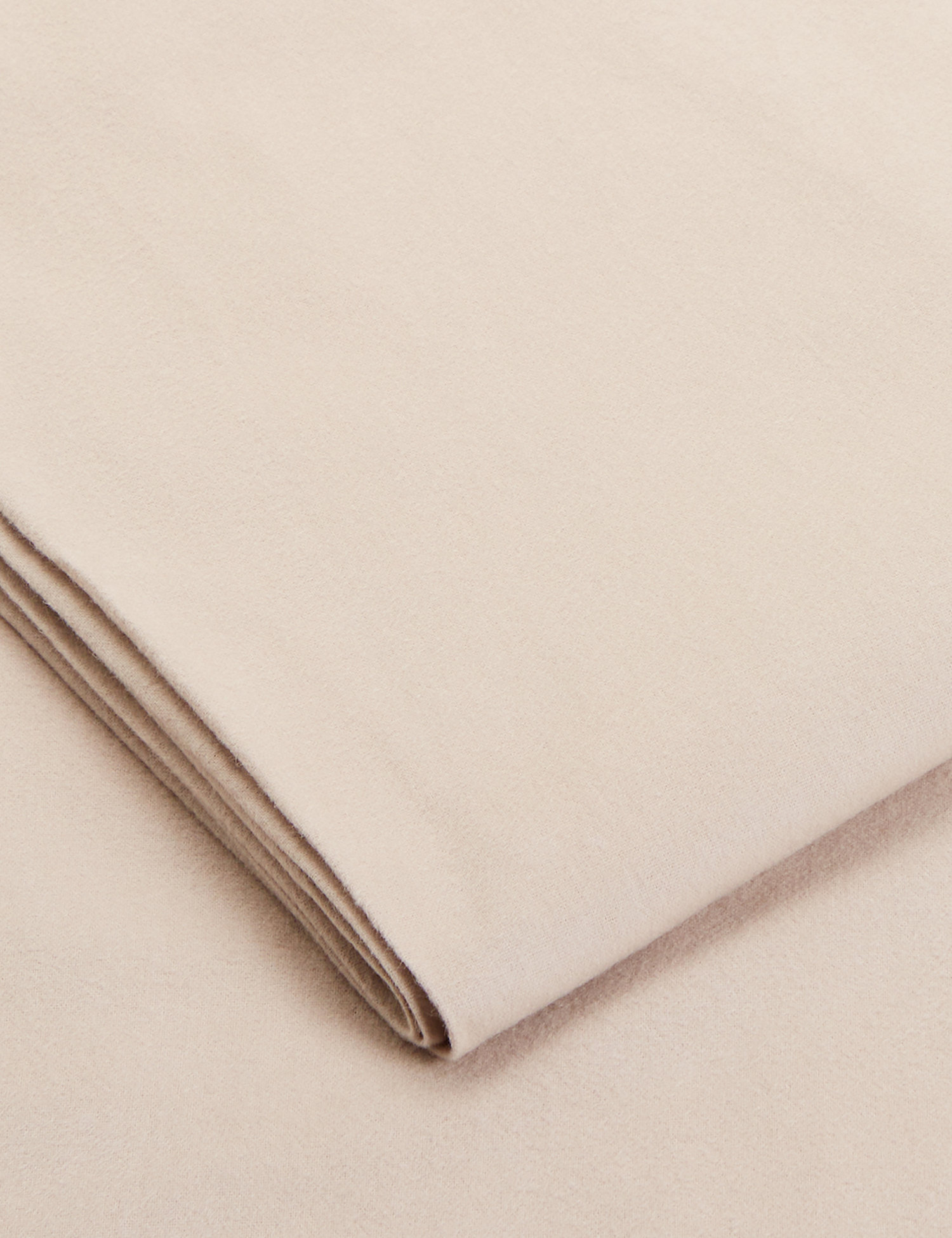 M&S Pure Cotton Brushed Fitted Sheet