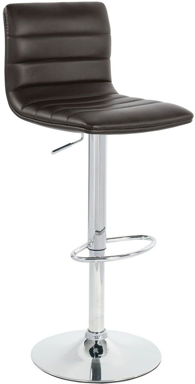 netfurniture Vista Breakfast Bar Stool Brown Height Adjustable