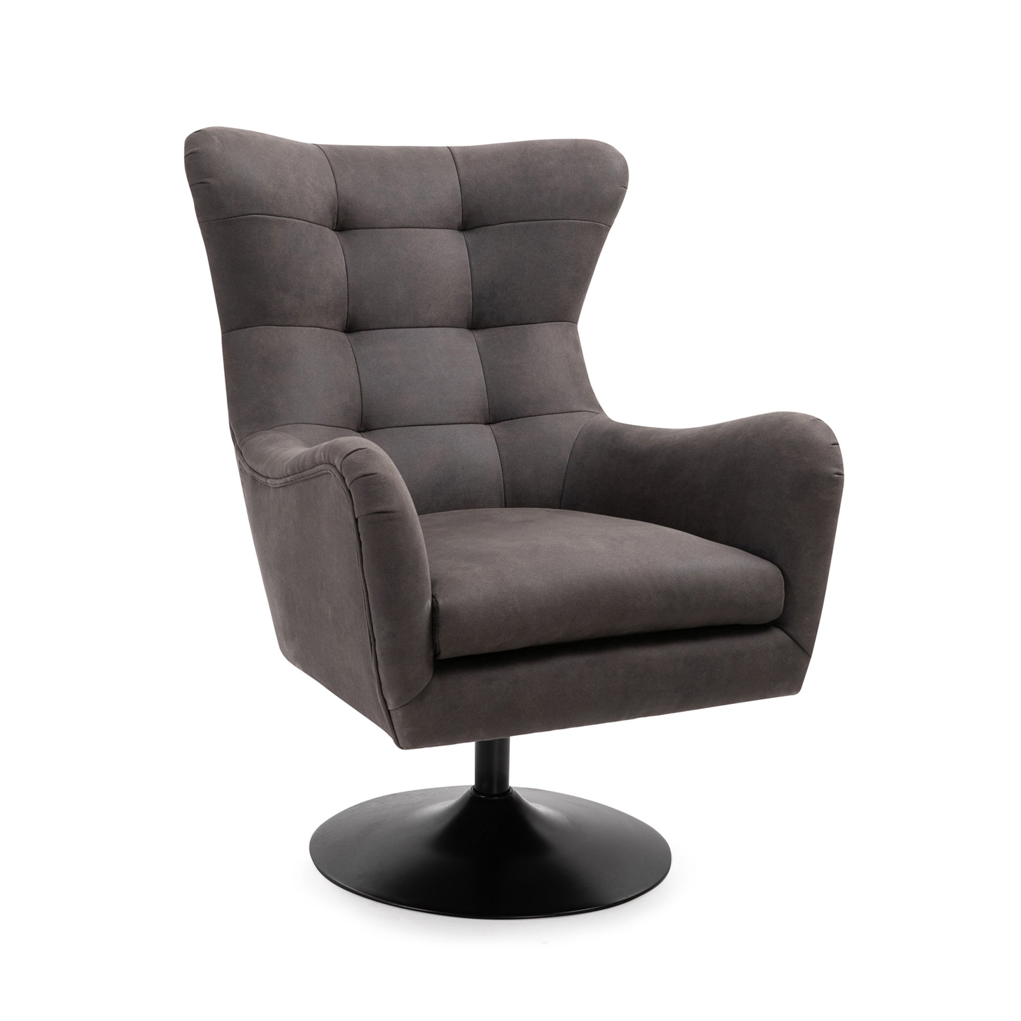 Roan Swivel Chair Grey