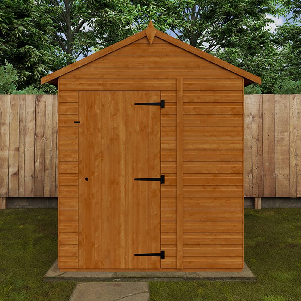 Buttercup Farm 8 x 6 Feet Flex Apex Windowless 12mm Flex - L238.8 x W175 x H213.5 cm in Burnt Orange 3