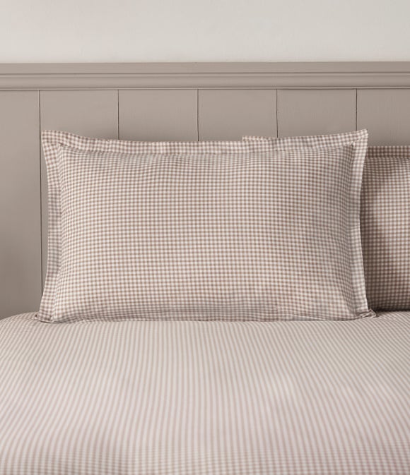 Sydney Gingham Polycotton Oxford Pillowcase