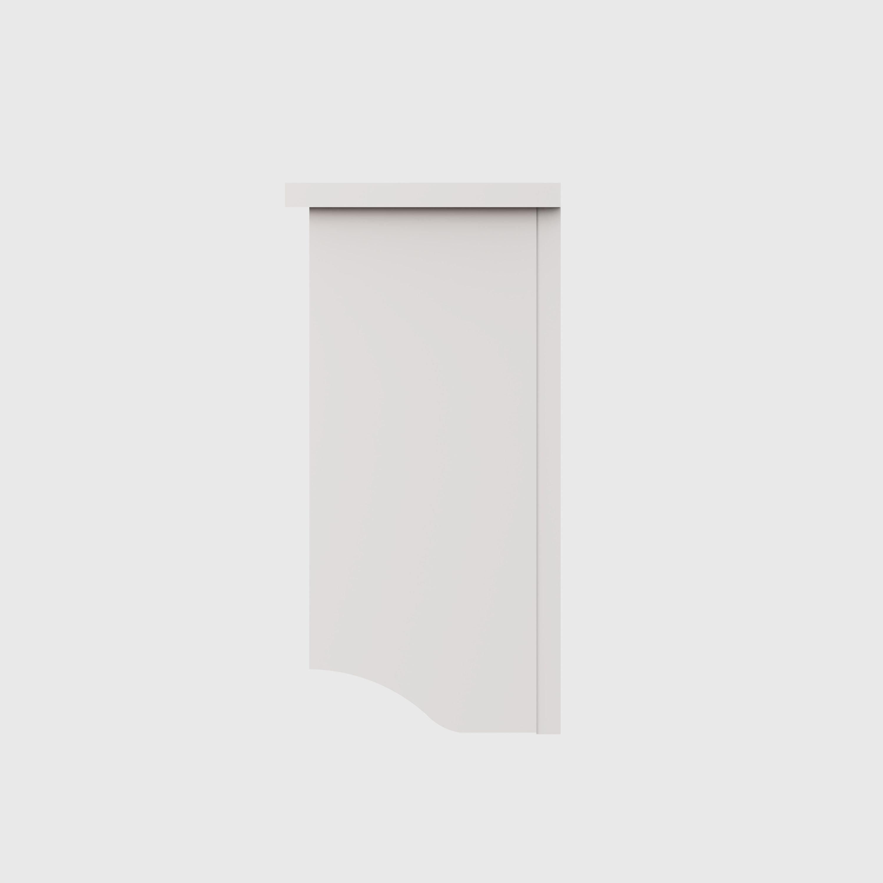 GFW Kempton Wall Rack in White 3