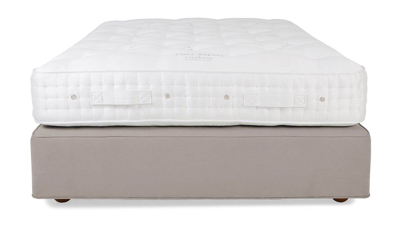 Vispring Regal Superb Soft Tension Divan King Tk589 Steel