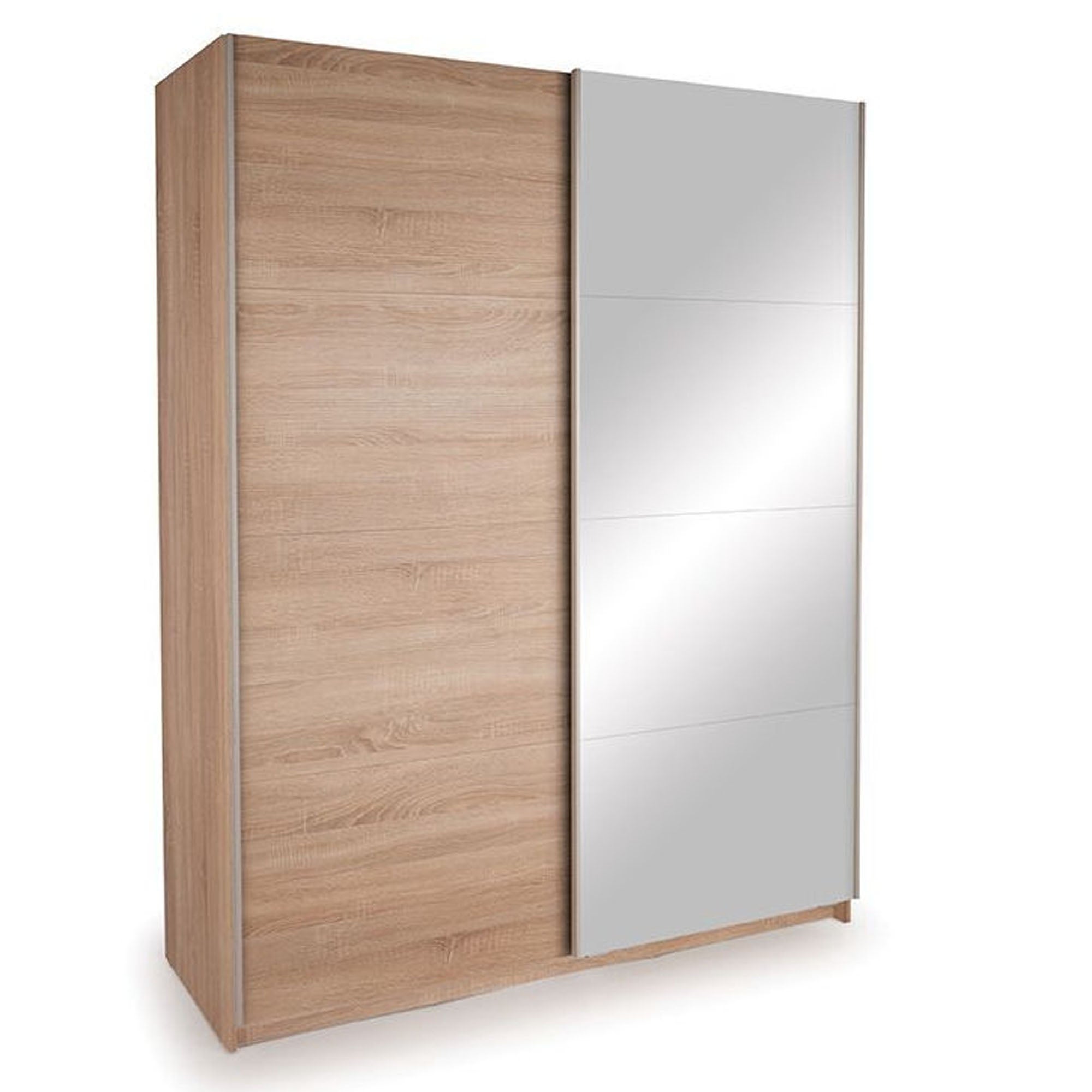Ellum Oak Sliding Wardrobe Natural