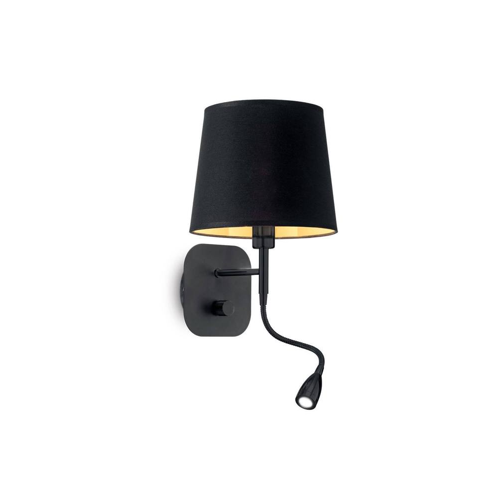 Netlighting Nordik LED 2 Light Wall Light Black
