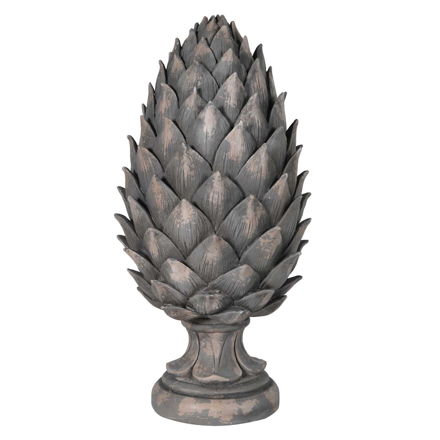 Tall Closed Pine Cone Decoration