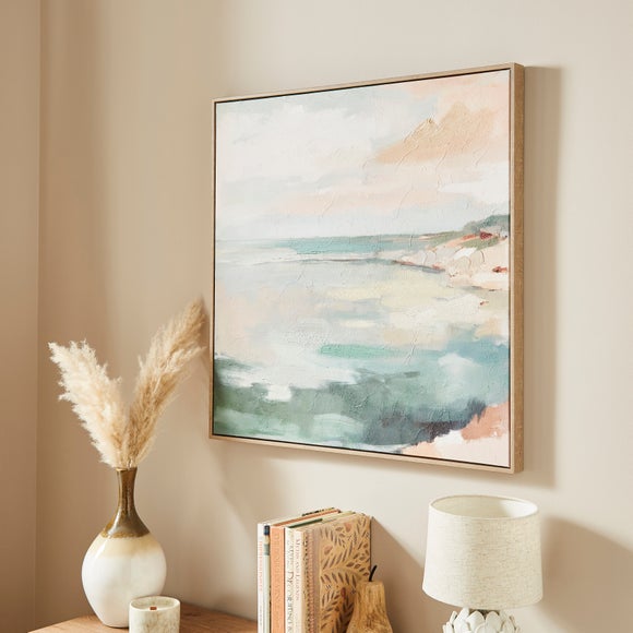 Sea View Framed Canvas